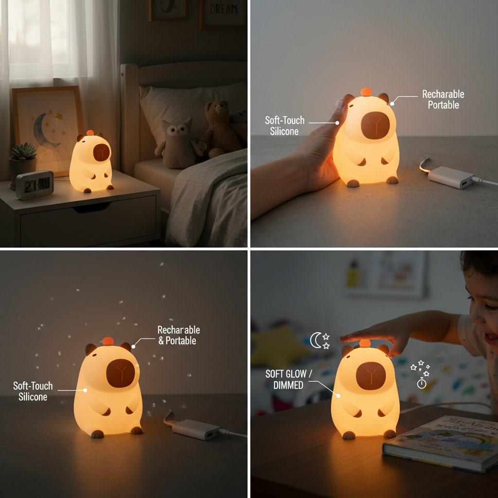 Capybara Lamp